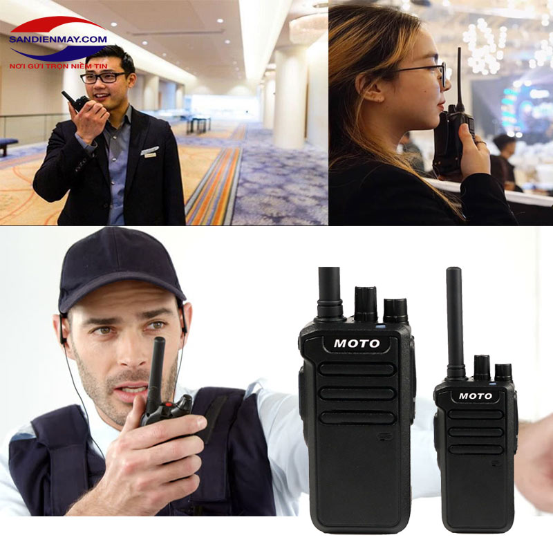 Ứng dụng máy bộ đàm Motorola